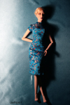 [Aqua Cheongsam]