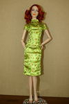 [Chartreuse Cheongsam]