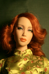 [Chartreuse Cheongsam]