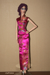 [Fuschia Cheongsam]