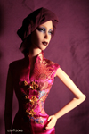 [Fuschia Cheongsam]
