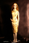 [Gold Cheongsam]