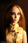 [Gold Cheongsam]