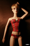 [Red Lingerie Asher]